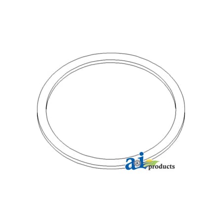 A & I Products Gasket, Rear Axle Shaft, Outer Bearing 6" x6" x1" A-8N4225
